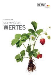 EinE FragE dEs - REWE Group