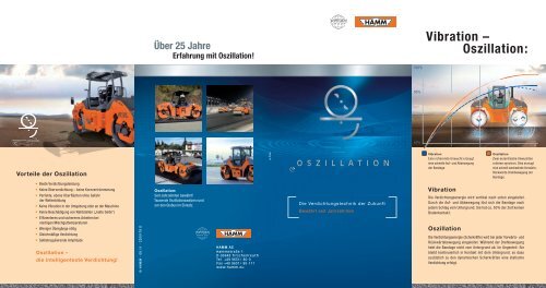 Flyer Oszillation - Hamm AG