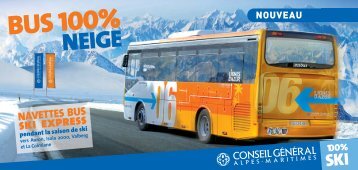 Navette bus ski Express 2010 - Conseil général