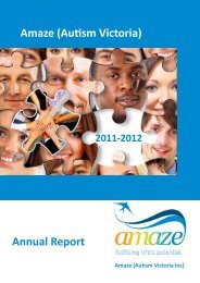 2011-12 Annual Report - Amaze