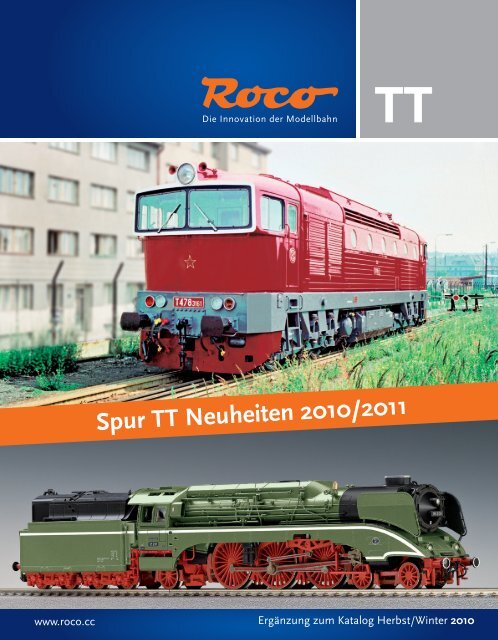 Spur TT Neuheiten 2010/2011 - Roco