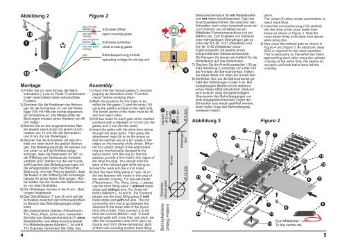 Vollautomatische Bahnschranke H0 Fully Automatic Gate H0 5100 ...