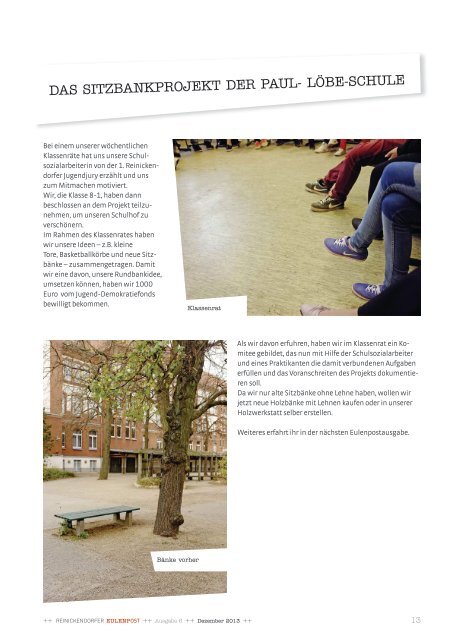 "Eulenpost", Heft 6, Seiten 14 - Grundschule am Schäfersee