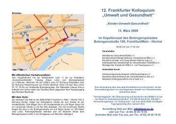 Veranstaltungsflyer als PDF - bei der IGUMED