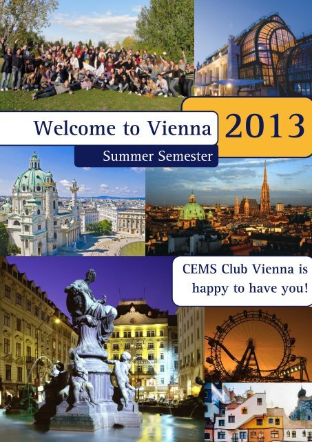 Welcome to Vienna – SS 2013 - at cems.at