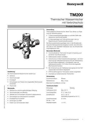 Datenblatt - World of Heating