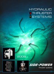Sidepower Hydraulic 2009 Brochure - JPC Direct