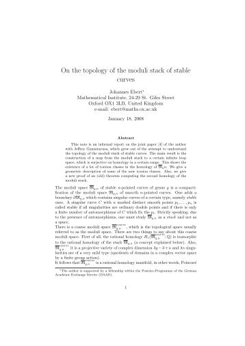 On the topology of the moduli stack of stable curves