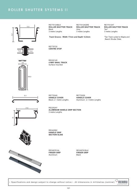 Roco Fittings Catalogue 10 Components Chapter