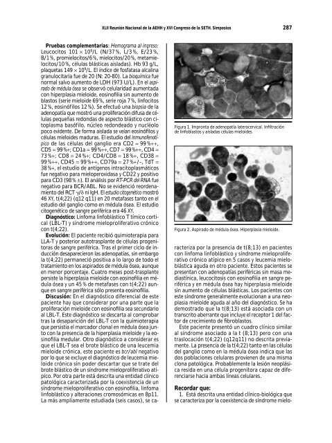 Portada Simposios - Supplements - Haematologica