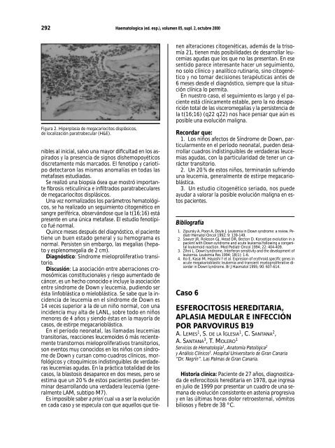 Portada Simposios - Supplements - Haematologica