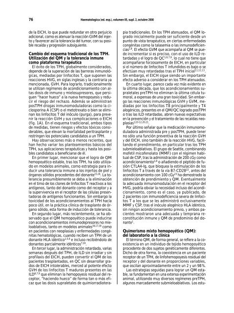 Portada Simposios - Supplements - Haematologica