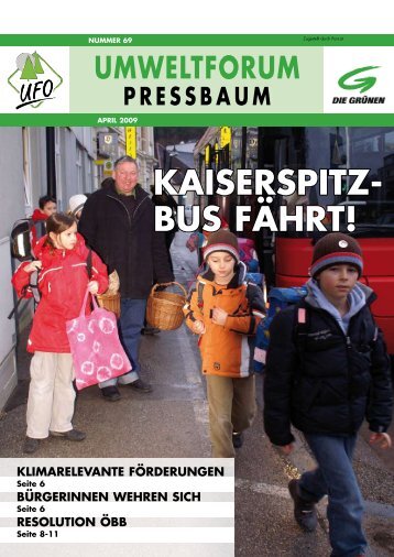 Lesen... - Umweltforum Pressbaum