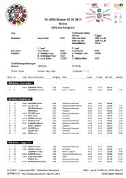 Rangliste - Nidwaldner Skiverband