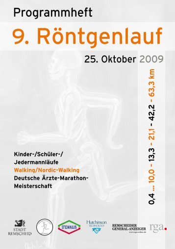 Programmheft 2009 - Remscheider Röntgenlauf