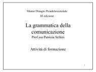 La grammatica della comunicazione