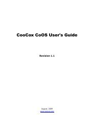 CooCox CoOS User's Guide