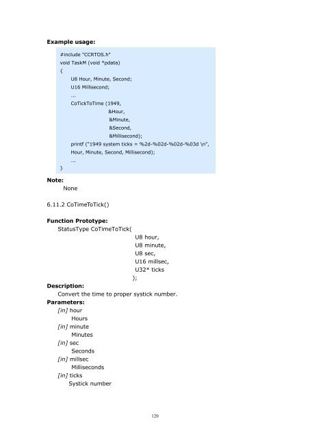 CooCox CoOS User's Guide