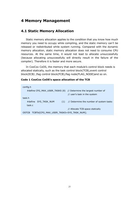 CooCox CoOS User's Guide