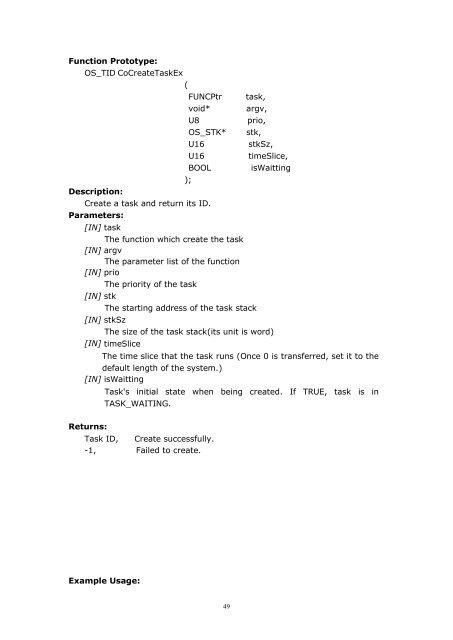 CooCox CoOS User's Guide