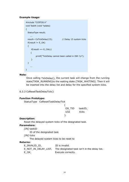 CooCox CoOS User's Guide