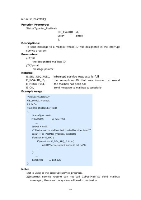 CooCox CoOS User's Guide