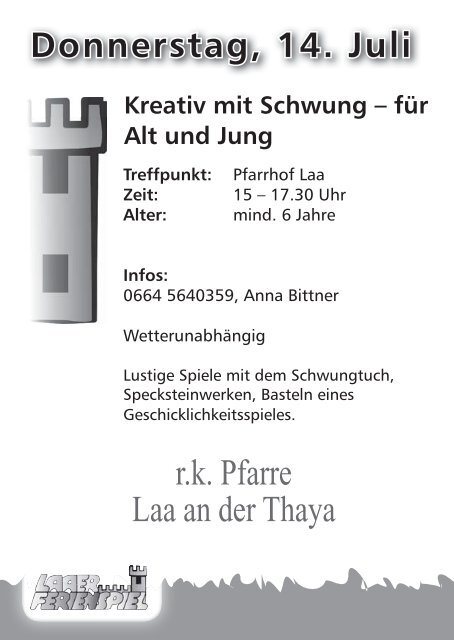 fÃ¼r Alt und Jung - Laa an der Thaya