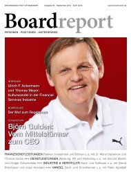 Boardreport - Dr. Wieselhuber & Partner GmbH ...