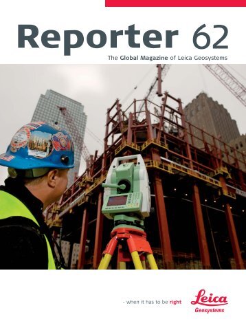 Reporter No. 62, April 2010, English (PDF 2.17 MB) - Leica ...