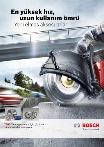 En yÃ¼ksek hÄ±z, uzun kullanÄ±m Ã¶mrÃ¼ - Bosch elektrikli el aletleri