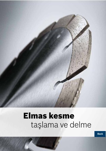 Elmas kesme taÅlama ve delme - Bosch elektrikli el aletleri