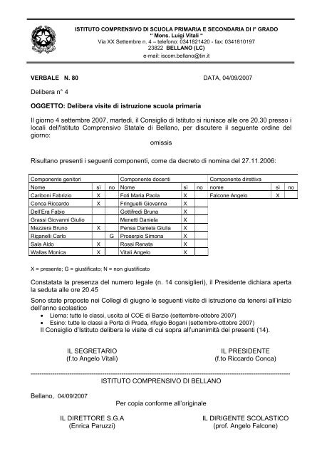 istituto comprensivo di scuola primaria e secondaria di iÂ° grado