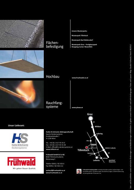 HOCHBAU - FrÃ¼hwald - wir geben Bauen QualitÃ¤t