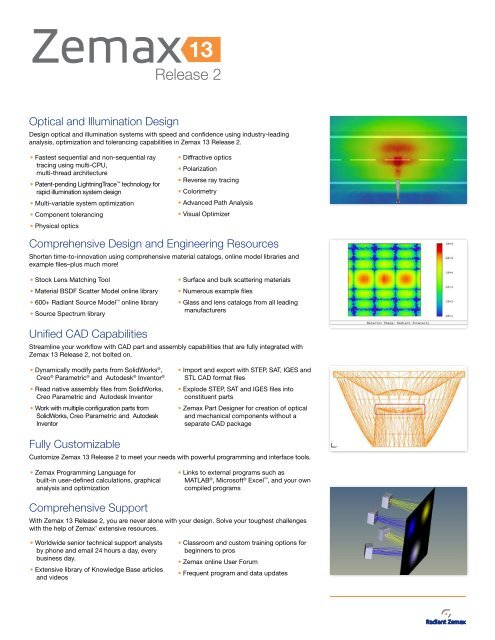 Zemax 13 Release 2