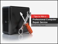 Hire Computer Repair and PC Support in Honolulu Hawaii