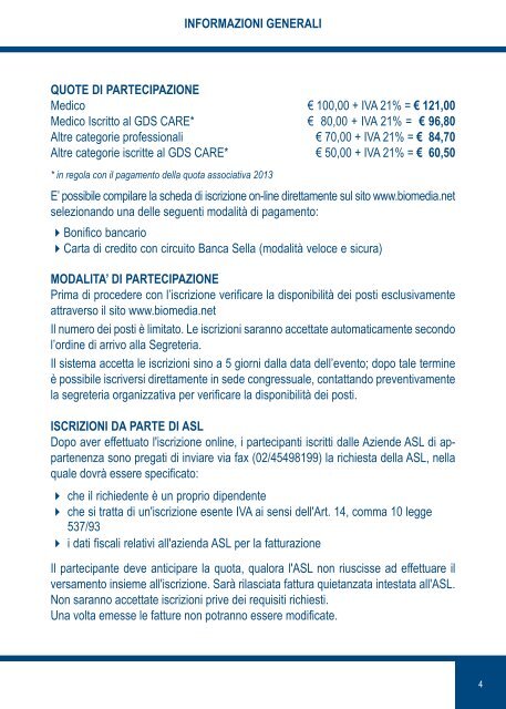 Programma - Biomedia online