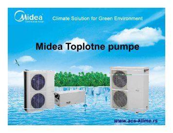 Katalog Midea toplotne pumpe Preuzmi - Klimauredjaji.com