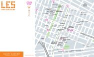 gallery guide map - Lower East Side Business Improvement District