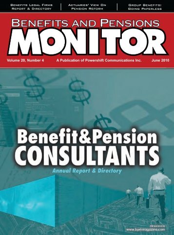 June - Benefits and Pensions Monitor