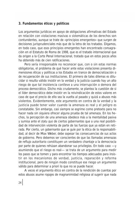 El legado de la verdad: La justicia penal en la transiciÃ³n peruana