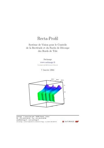fascicule (31 p., PDF 3.1 MB) - Satimage