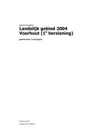 Landelijk gebied 2004 Voorhout (1 herziening) - Gemeente Teylingen