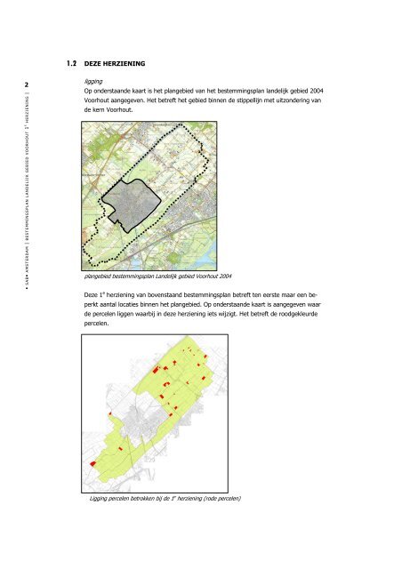 Landelijk gebied 2004 Voorhout (1 herziening) - Gemeente Teylingen