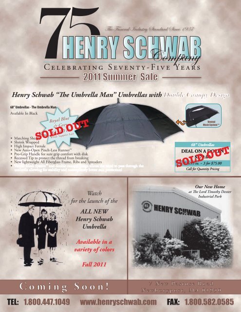 Check Out This Week's Special! - Henry Schwab Company