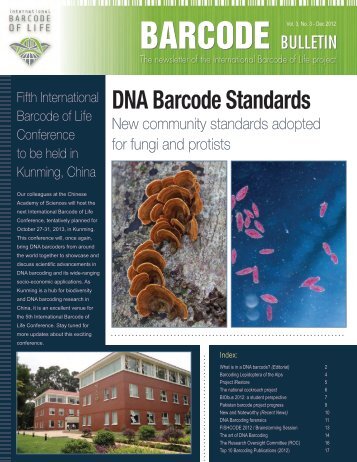 Download the PDF - The International Barcode of Life