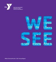 2011 AnnuAl report - YMCA