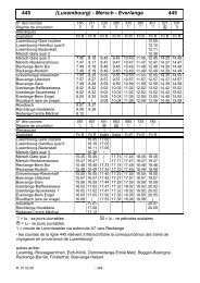 445 (Luxembourg) - Mersch - Everlange 445 - Boevange-Attert
