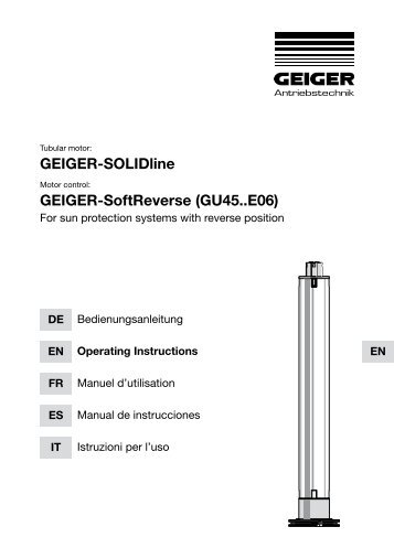 GEIGER-SOLIDline - Geiger Antriebstechnik