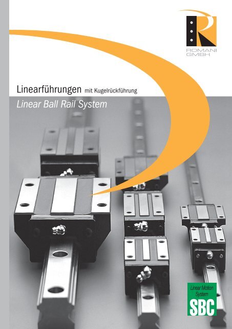 Linear Rail System SBIâ€¦ - Romani GmbH