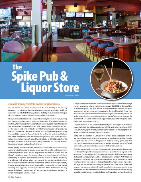 The Spike Pub & Liquor Store - ABLE BC